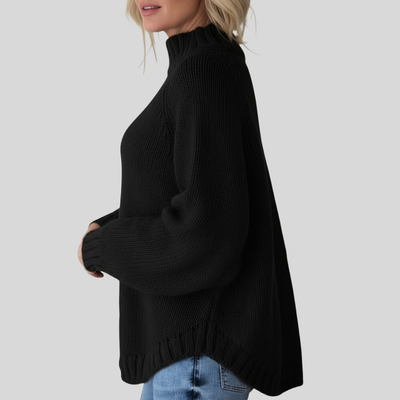 Pamella - Cable Knit Oversized Sweater