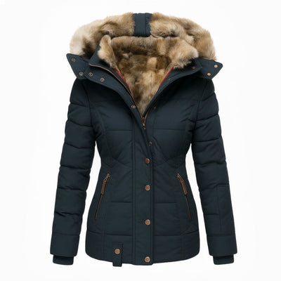 Anne | Warm winter coat with soft fur lining