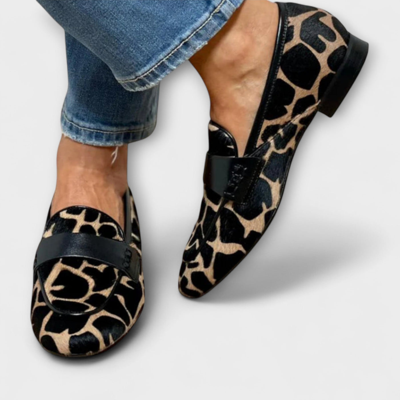 Louise | Orthopaedic Leopard Shoe