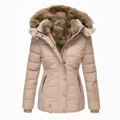 Anne | Warm winter coat with soft fur lining