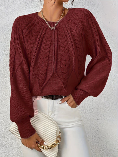 Paulette | Knitted Jumper in Tricot de Luxe