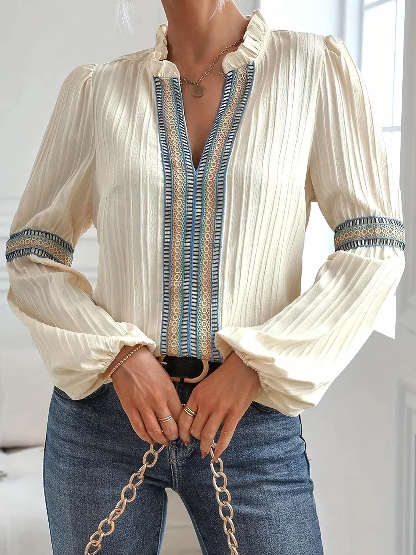 Aurore | Lace Blouse