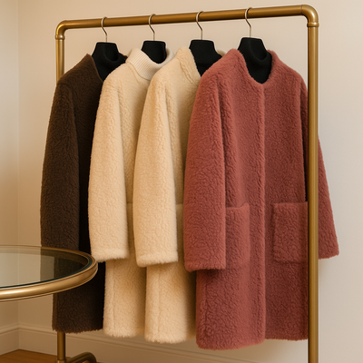 HOLLMERE SHEARLING COAT