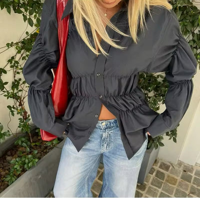 Anna | Blouse with Ruffles