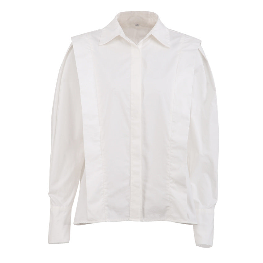 Camille | Oversized Button Blouse