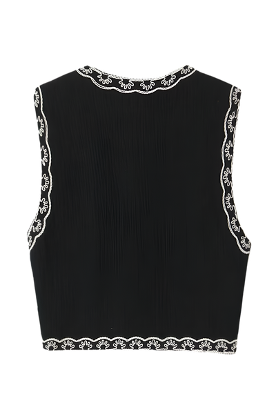 Marthe | Floral Gilet