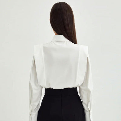 Camille | Oversized Button Blouse