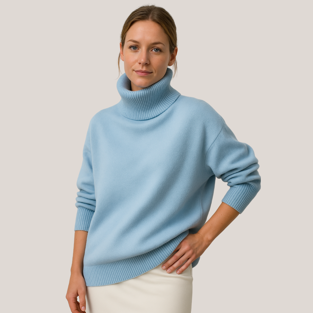 Marie | High Neck Sweater