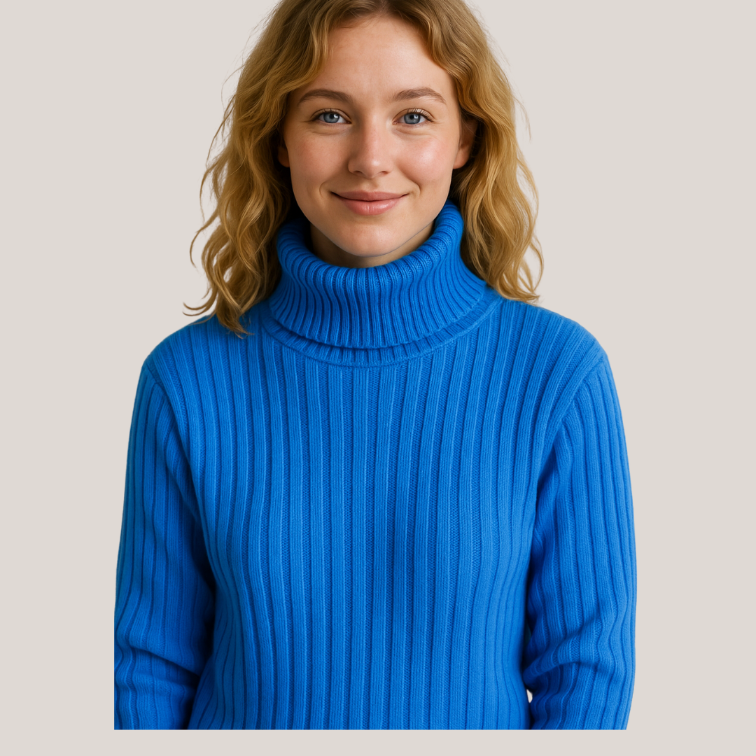 Alma | Comfortable Knitted Rib Jumper