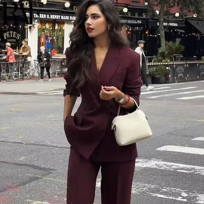Océane | Elegant Cross Blazer