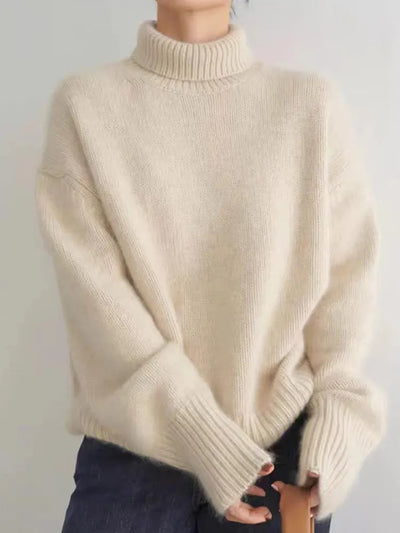 Faustina | Comfortable Roll Neck Sweater