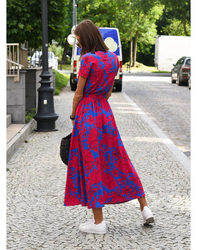 Daphné | Elegant dress with V-neck