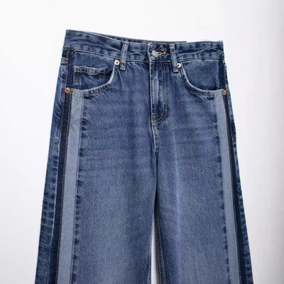 Jeans with Extended Sides