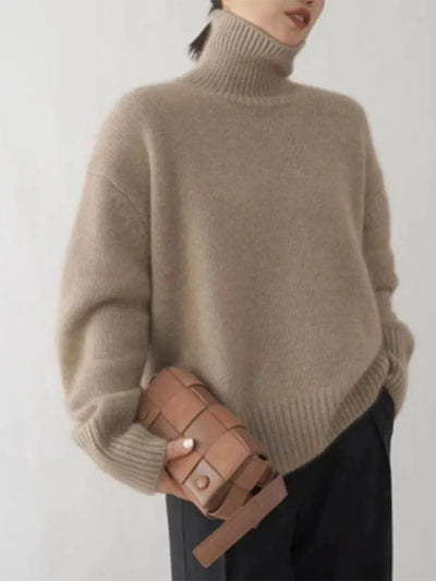 Faustina | Comfortable Roll Neck Sweater