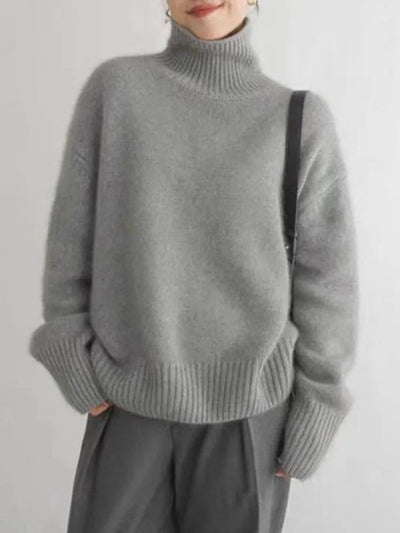 Faustina | Comfortable Roll Neck Sweater