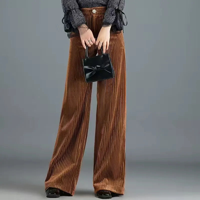 Valérie | Velvet Trousers for Women