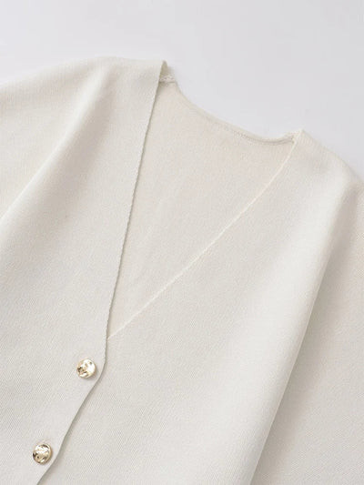 Francette | Minimalist Chic Button Blouse