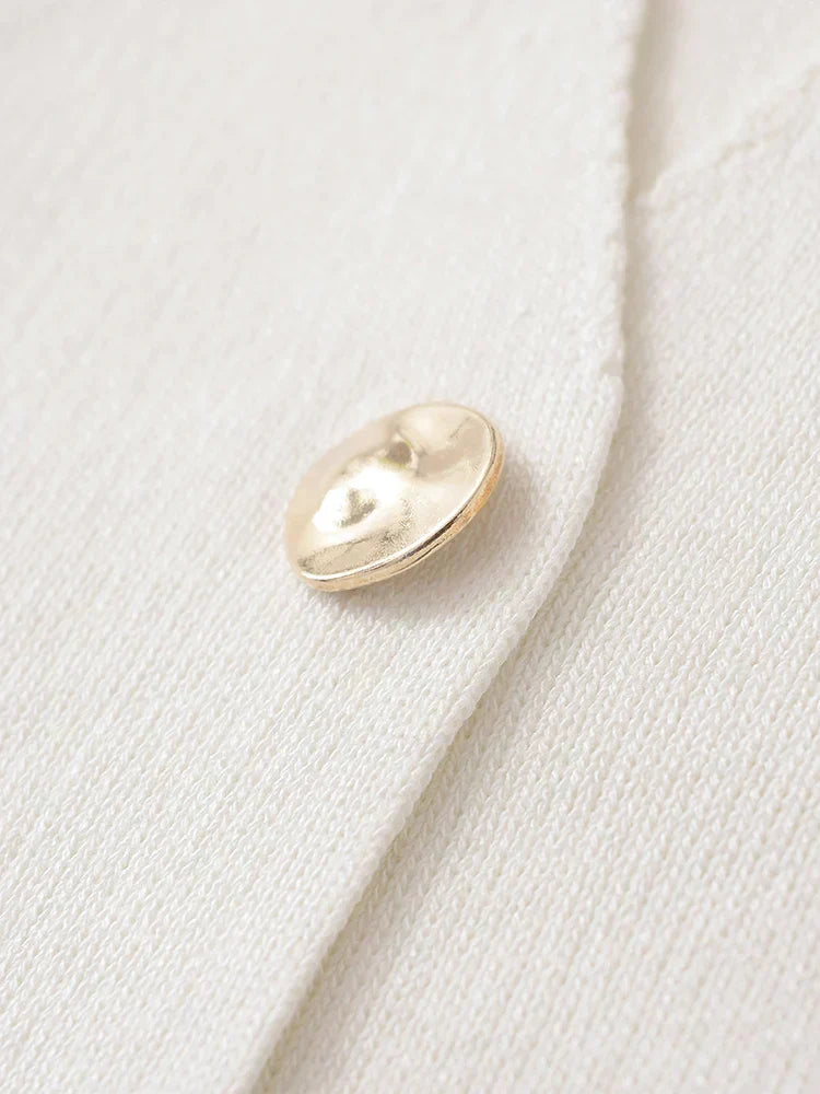 Francette | Minimalist Chic Button Blouse
