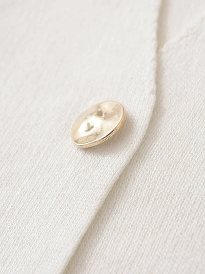 Francette | Minimalist Chic Button Blouse