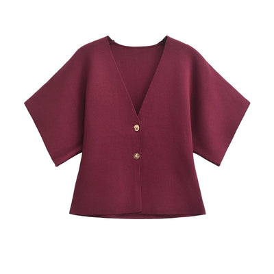 Francette | Minimalist Chic Button Blouse