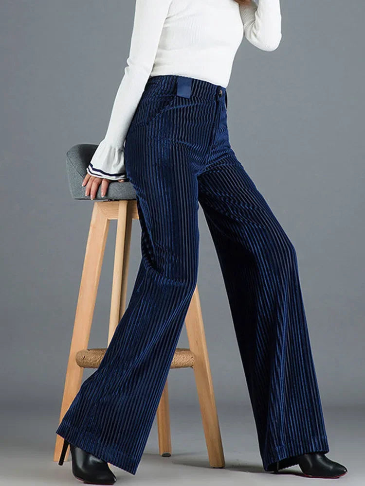 Jacqueline | Velvet Trousers for Women