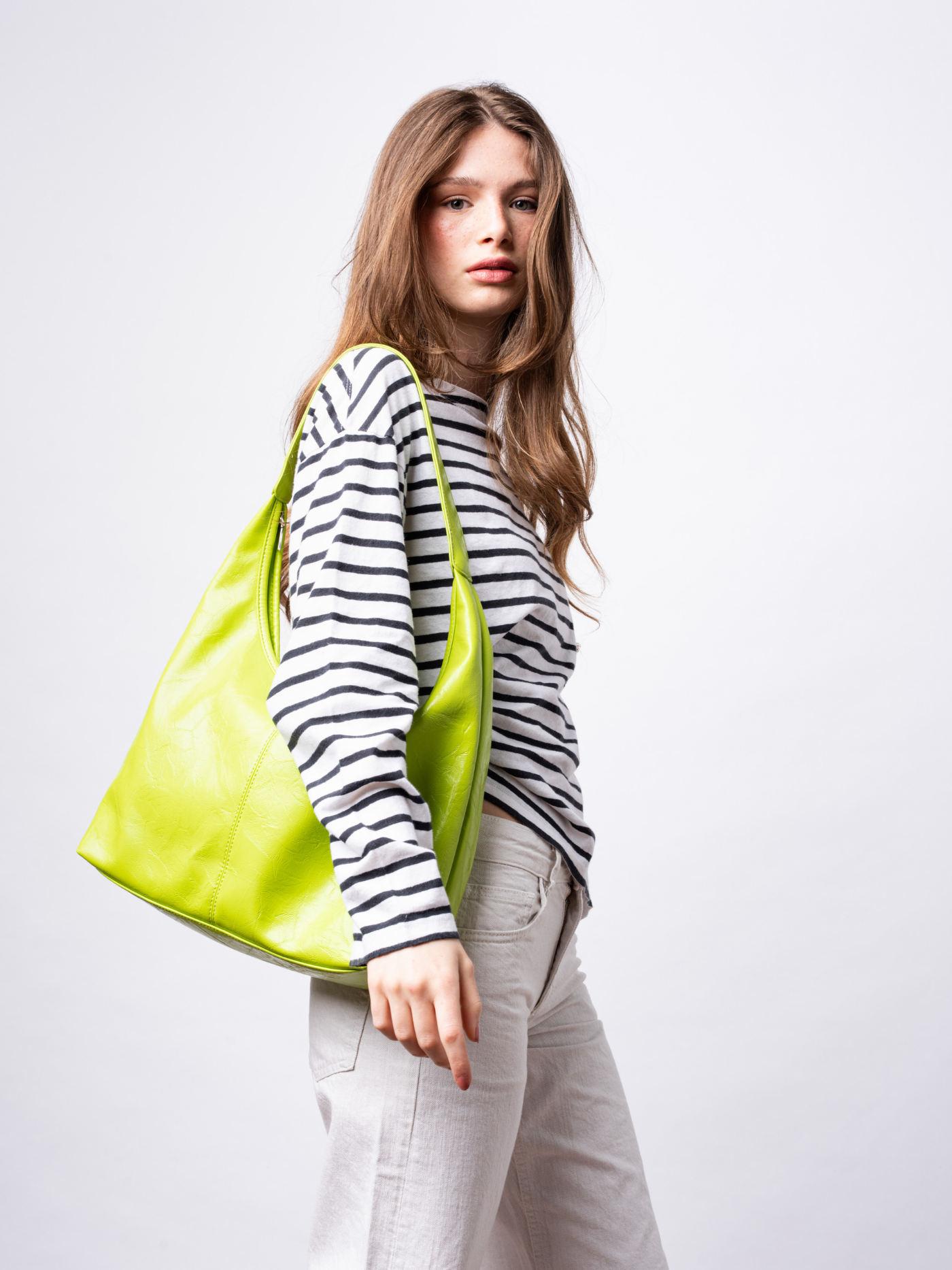 Scarlett Slide Leather Tote