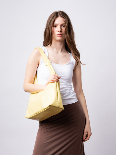 Scarlett Slide Leather Tote