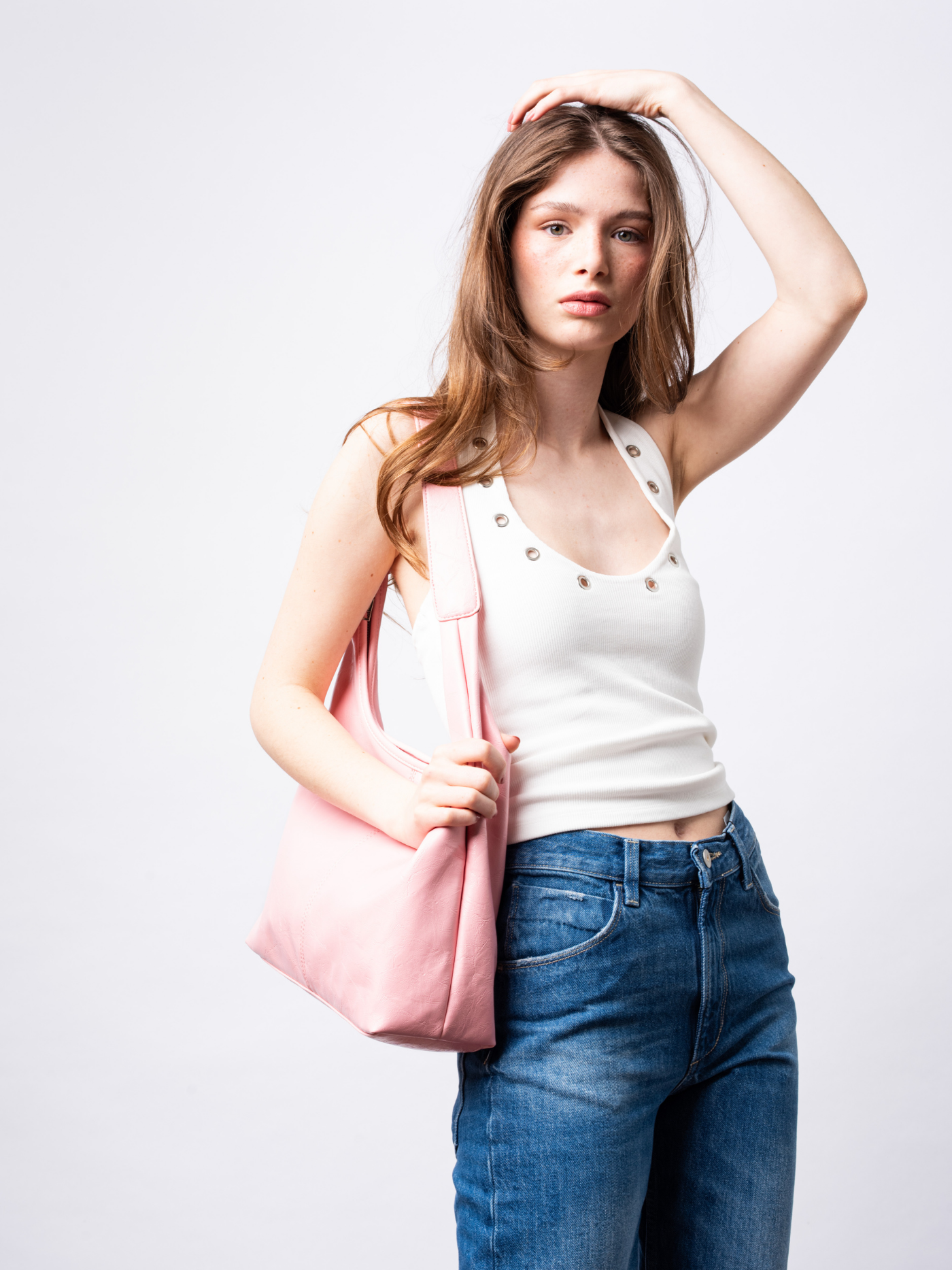 Scarlett Slide Leather Tote