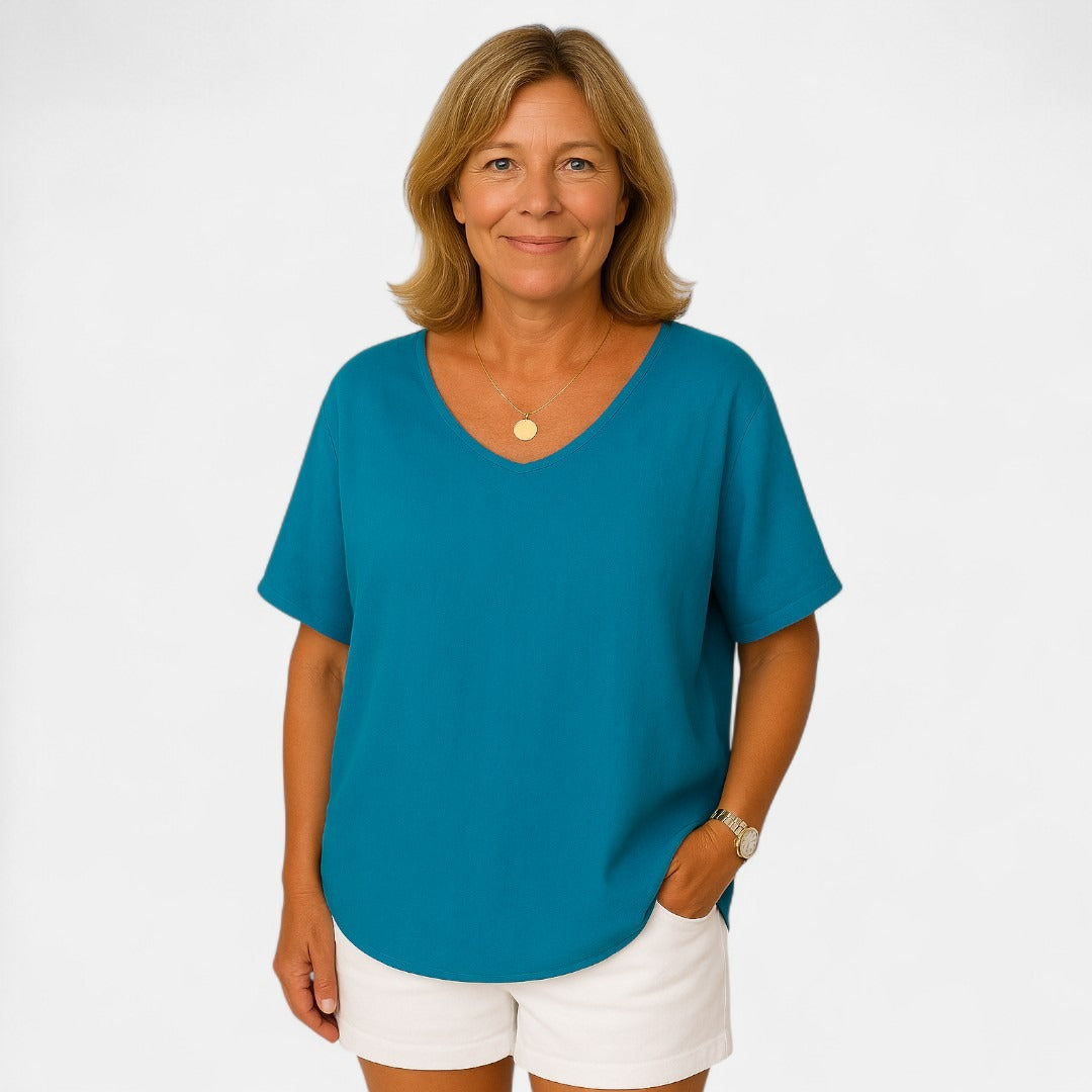 Anna -Comfortable  Tshirt with Tummy Coverage