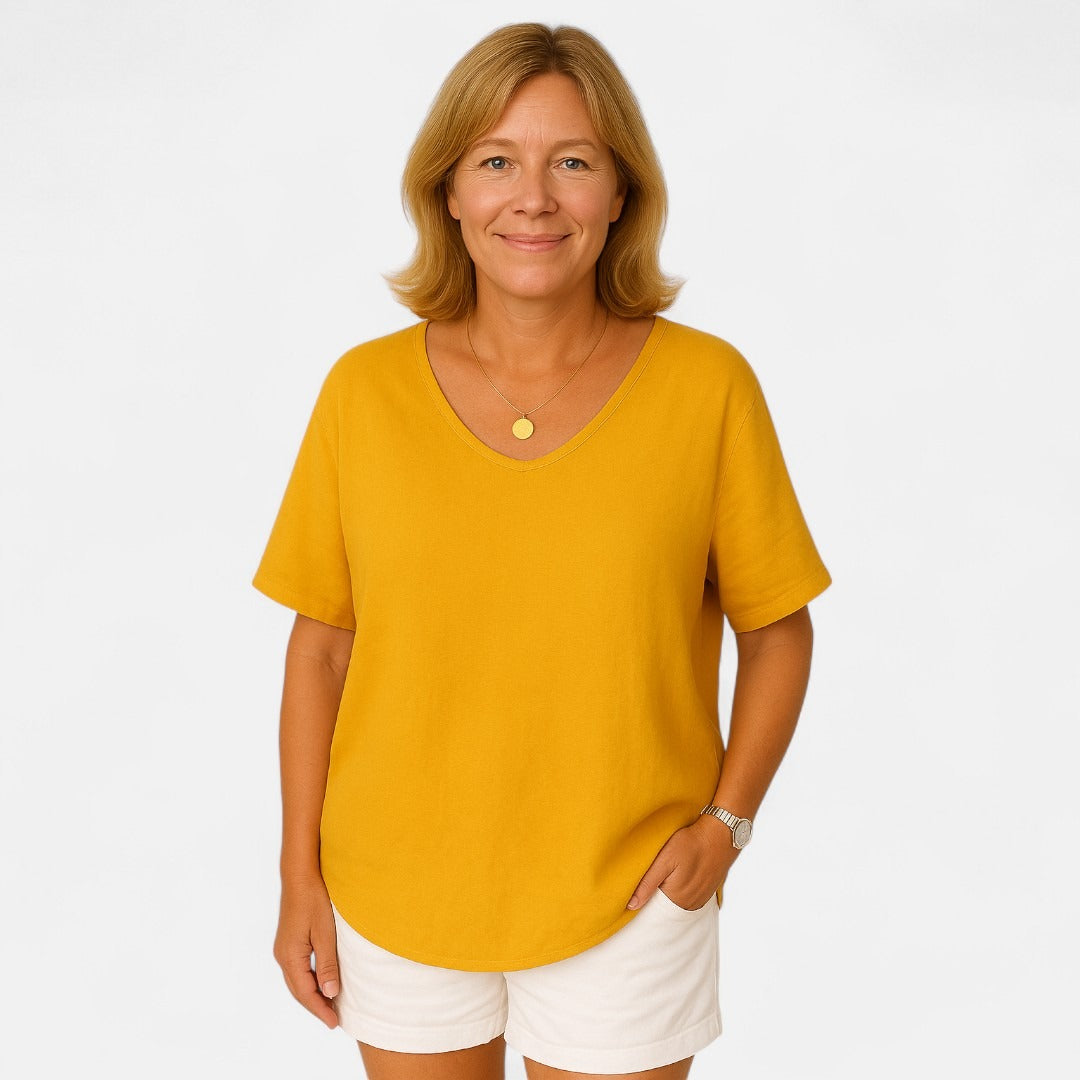 Anna -Comfortable  Tshirt with Tummy Coverage