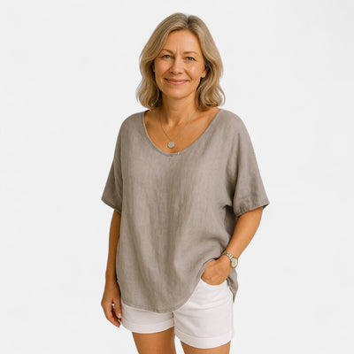 Anna -Comfortable  Tshirt with Tummy Coverage