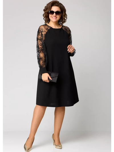 Rosie - Elegant Black Sexy Lace Dress