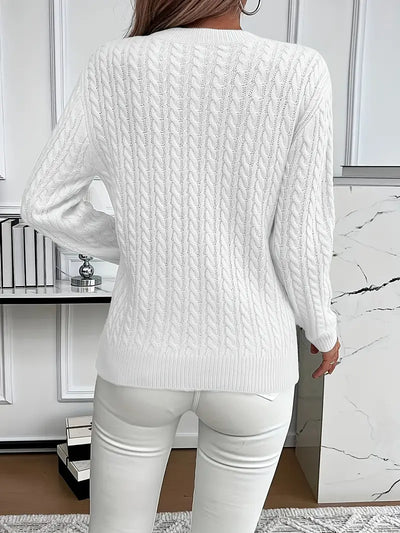 Bernila – Ladies' Cable Knit Jumper