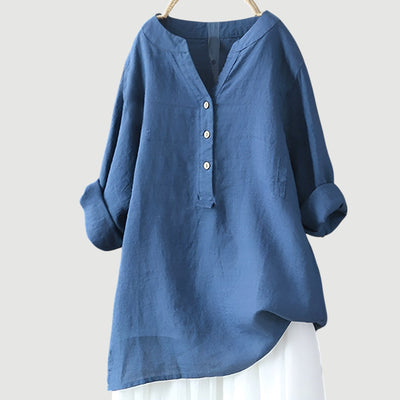 Freja - Airy and Comfortable Shirt with Buttons