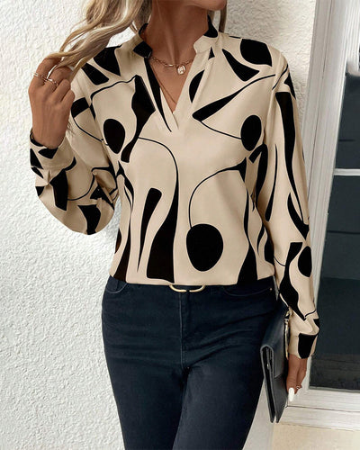 Amandine | Blouse with High Collar
