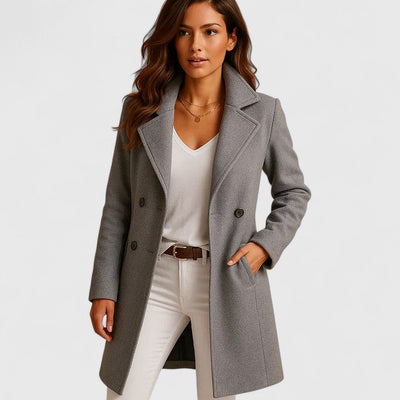 Elise - Elegant Coat with Classic Cut