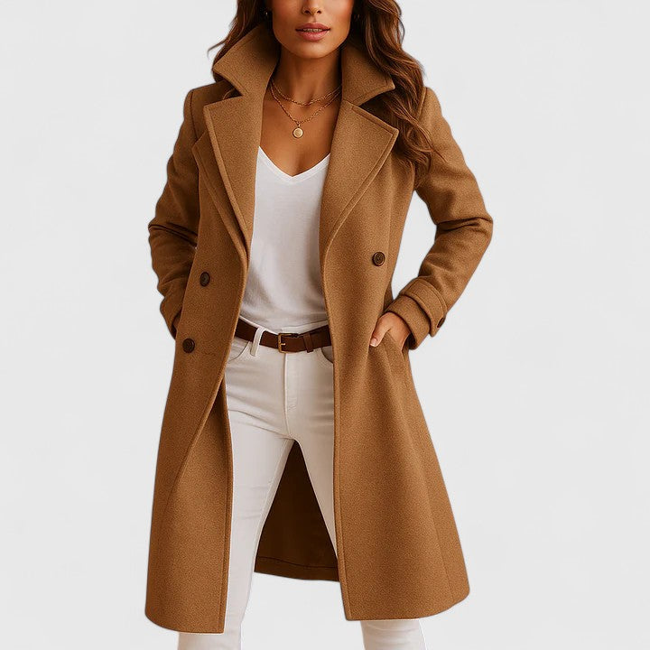Elise - Elegant Coat with Classic Cut