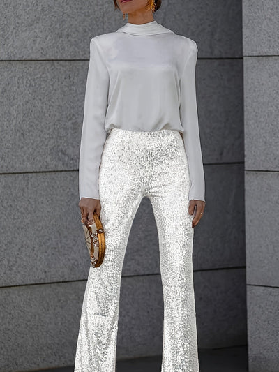 Bénédicte | Elegant Trousers with Sequins
