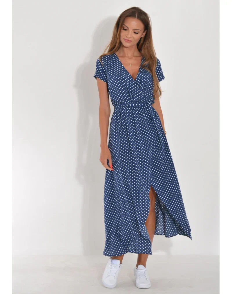 Daphné | Elegant dress with V-neck