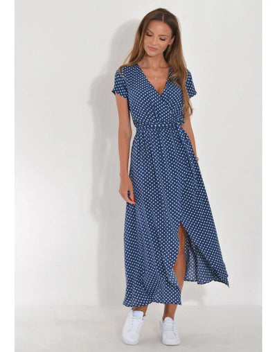 Daphné | Elegant dress with V-neck